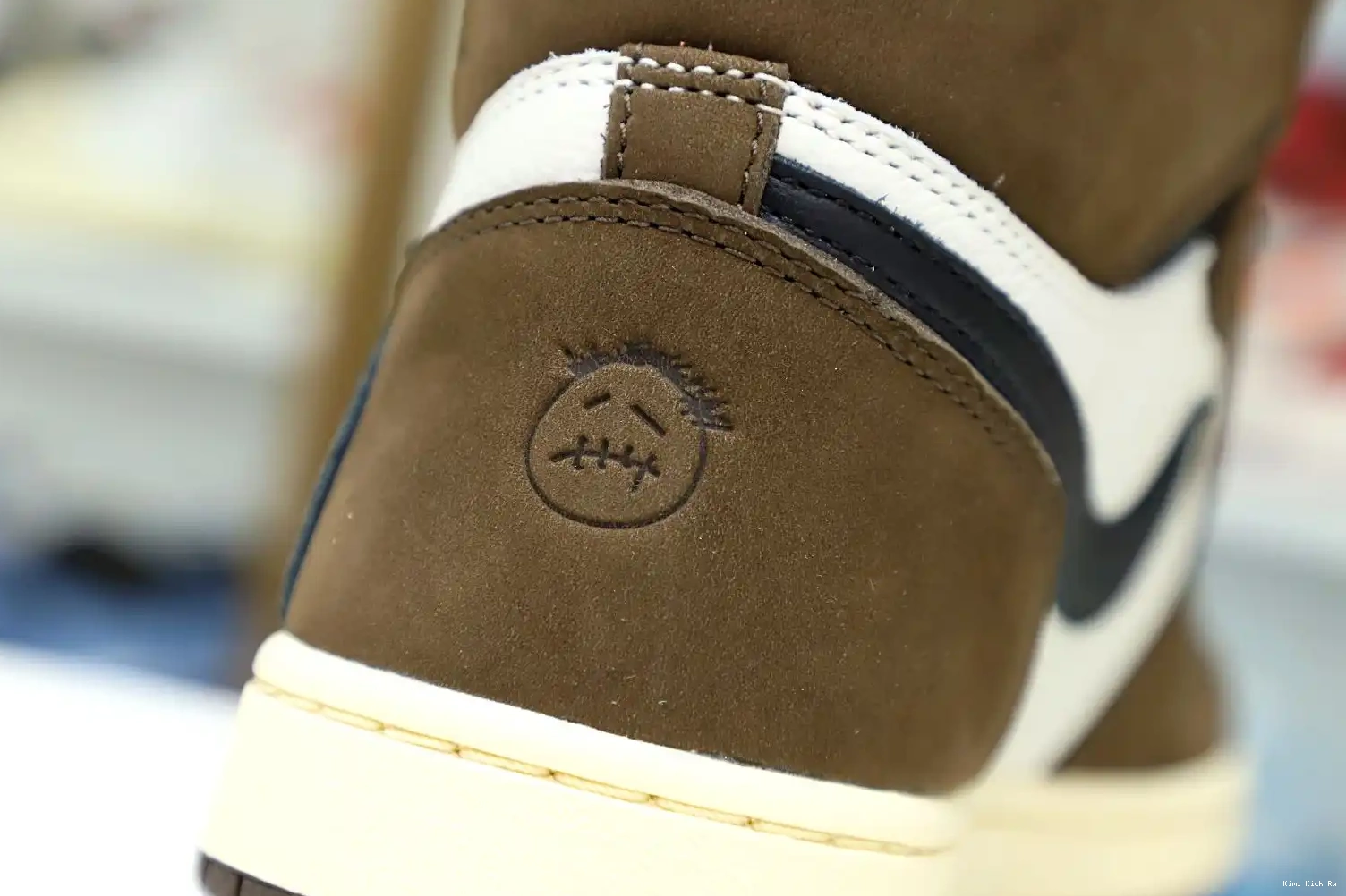 OG HIGH TRAVIS X RETRO 1 JORDAN 'MOCHA' Kimikick AIR SCOTT 0728